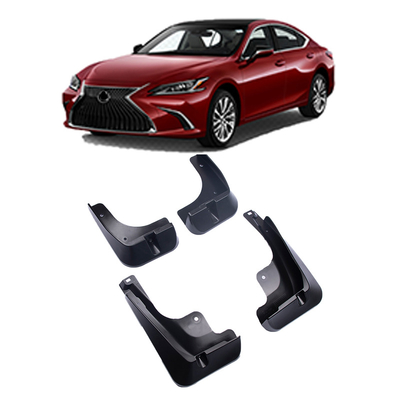 Plastic Car Mud Flaps Fender Mud Flaps For Lexus ES 2019 Soft Rubber Material Non-destructive Installation