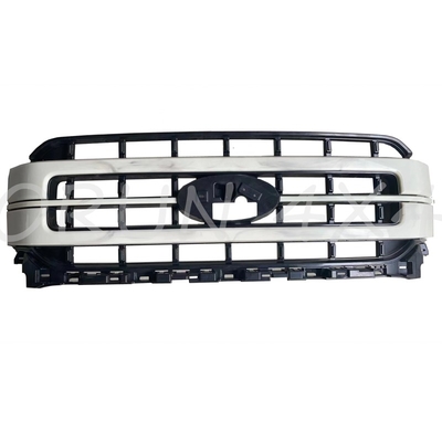 ABS Body Kits Parts Front Bumper ABS Chrome Grill For F150 2020 2021 Mesh Plastic Grill Auto Replacement Parts