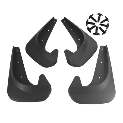 Universal Pp PVC Mud Flaps Car Fenders For Small Vehicles 4 Pcs General Plastic Car Accessories PP Mud Flaps Splash Guard